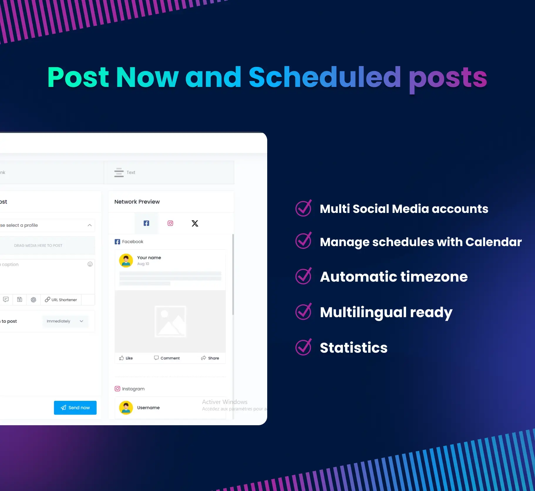 Plan, Schedule, and Publish with Precision
